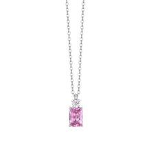 Cargar imagen en el visor de la galería, Collana da donna in acciaio con zirconi Luca Barra CK2157
