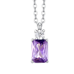 Collana da donna in acciaio con zirconi Luca Barra CK2158