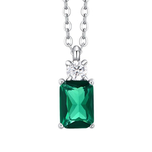 Collana da donna in acciaio con zirconi Luca Barra CK2159