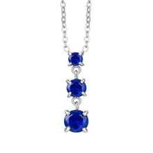 Cargar imagen en el visor de la galería, Collana da donna in acciaio con zirconi Luca Barra CK2165
