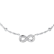 Load image into Gallery viewer, Collana da donna in acciaio con infinito in zirconi Luca Barra CK2202
