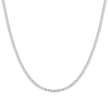 Carica l'immagine nel visualizzatore di Gallery, Collana tennis da donna in acciaio con zirconi Luca Barra CK2206
