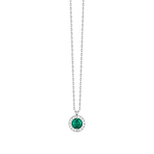 Carica l'immagine nel visualizzatore di Gallery, Collana da donna in acciaio con zirconi Luca Barra CK2227

