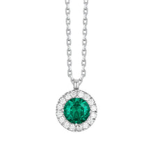 Carica l'immagine nel visualizzatore di Gallery, Collana da donna in acciaio con zirconi Luca Barra CK2227
