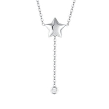 Load image into Gallery viewer, Collana da donna in acciaio con perle e zircone Luca Barra CK2262
