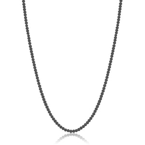 Collana da uomo in acciaio con perle Luca Barra CL298