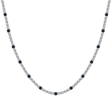 Load image into Gallery viewer, Collana da uomo in acciaio con ematite Luca Barra CL370
