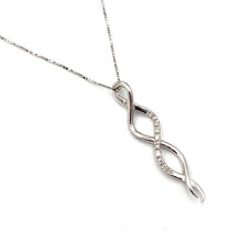 Load image into Gallery viewer, Miluna Women's Necklace In White Gold and Diamonds CLD2674
