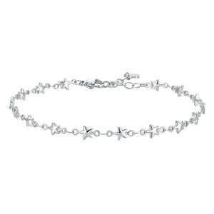 Cavigliera da donna in acciaio Luca Barra CV160