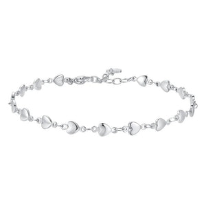 Cavigliera da donna in acciaio Luca Barra CV162