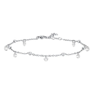 Cavigliera da donna in acciaio Luca Barra CV172