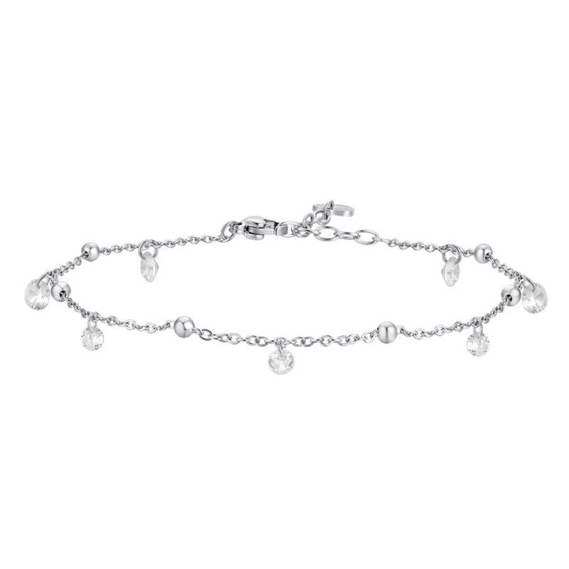 Cavigliera da donna in acciaio Luca Barra CV172