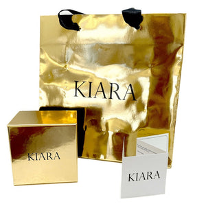 Kiara Pearl Brass Women's Earrings KERD2026B