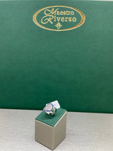 Carica l&#39;immagine nel visualizzatore di Gallery, Anello La Bella Stagione in Argento 925 Maestro Riverso AnSt05/Blu misura 15
