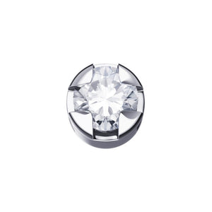 Charm in oro Bianco e diamante Eelements DCHF5500.002