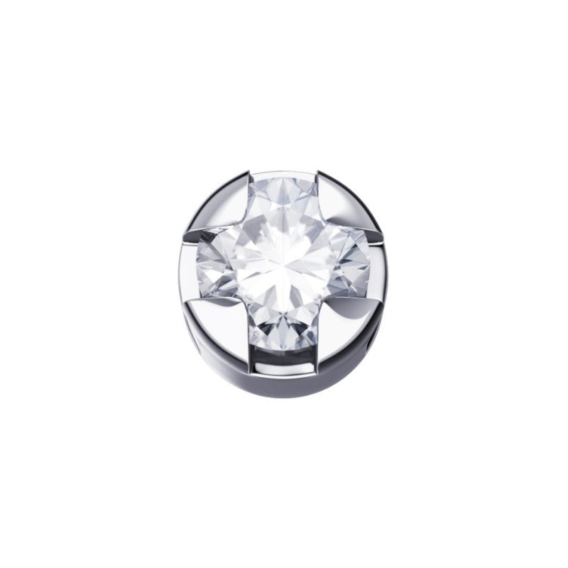 Charm in oro Bianco e diamante Eelements DCHF5500.002