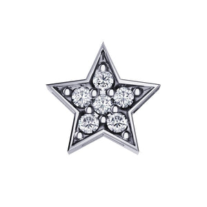 Charm Elements simboli stella in Oro bianco e diamanti DCHF6573.005