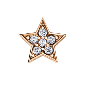 Charm Elements simboli stella in Oro rosa e diamanti DCHF6574.005