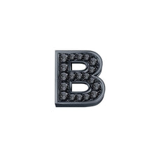 Load image into Gallery viewer, Elements DonnaOro Lettere in oro brunito e diamanti
