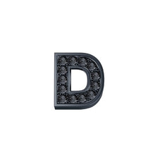 Load image into Gallery viewer, Elements DonnaOro Lettere in oro brunito e diamanti
