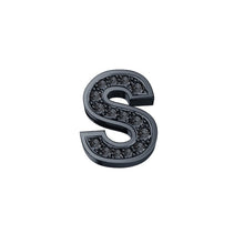 Load image into Gallery viewer, Elements DonnaOro Lettere in oro brunito e diamanti
