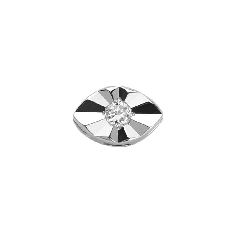 Charm Elements navette in Oro bianco e diamante DCHF8522.002