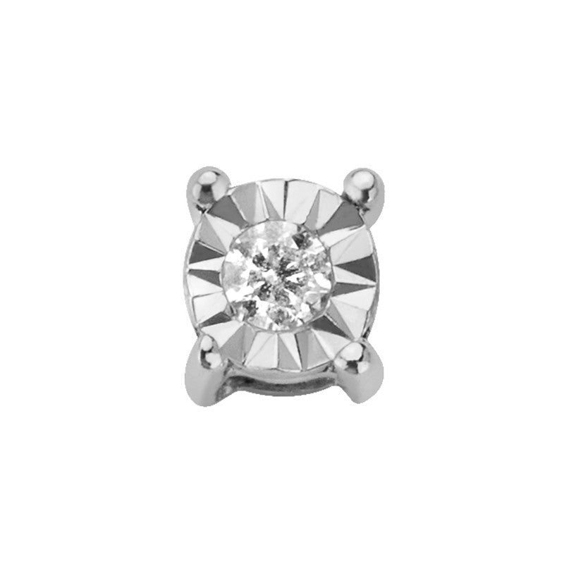 Charm Elements Punto Tondo in Oro bianco e diamante DCHF8526.002