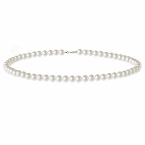 Collana da donna in oro bianco 18 Kt con Perle Donna Oro DHCP7395