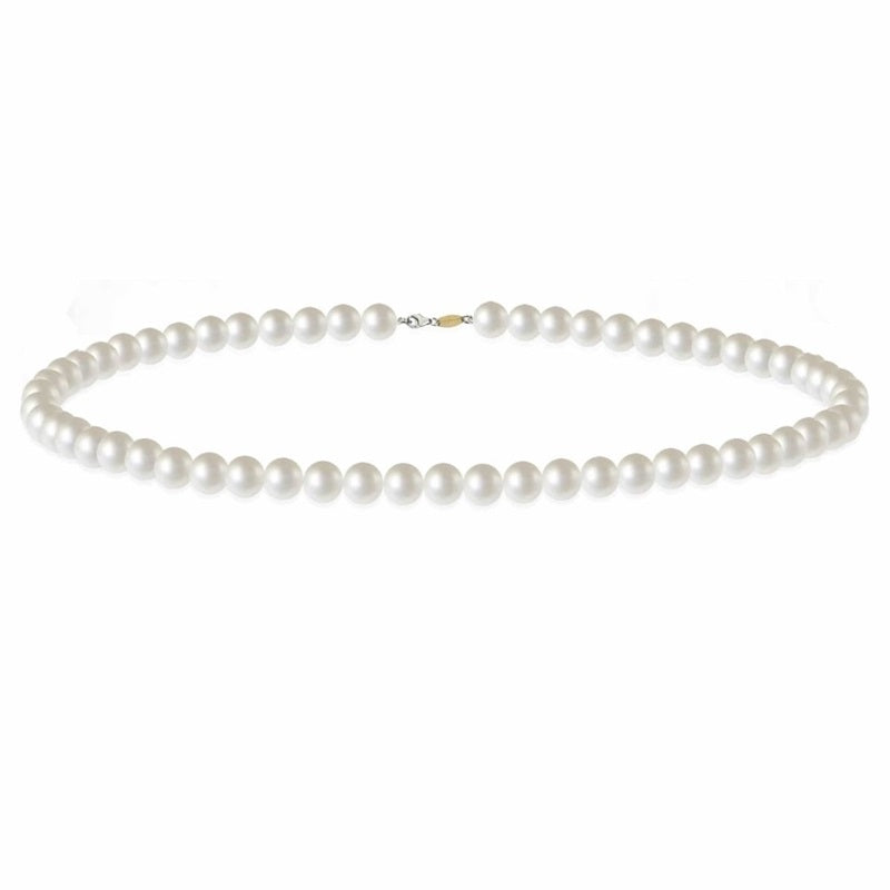 Collana da donna in oro bianco 18 Kt con Perle Donna Oro DHCP7395