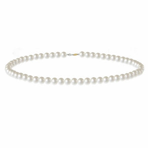 Collana da donna in oro bianco 18 Kt con Perle Donna Oro DHCP7396