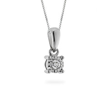 Load image into Gallery viewer, Collana da donna Oro Bianco 18 Kt Punto Luce Donna Oro DHPL2373.001
