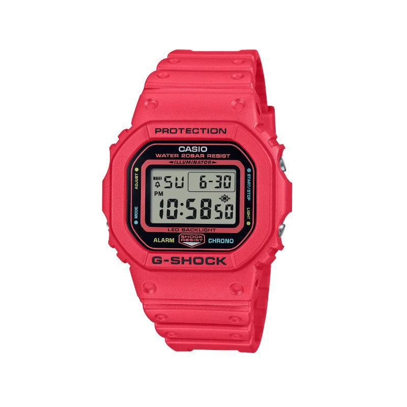 Orologio digitale unisex multifunzione G-shock DW-5600EP-4ER