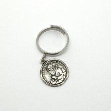 Load image into Gallery viewer, Anello San Francesco di Paola in Argento con medaglia pendente code AR/DG/77404
