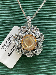 Collana da donna in Argento 925 Maestro Riverso Primule D'Argento Prm05/Ch