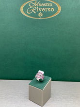 Carica l&#39;immagine nel visualizzatore di Gallery, Anello La Bella Stagione in Argento 925 Maestro Riverso AnSt01/R misura 15
