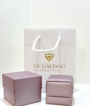 Carica l'immagine nel visualizzatore di Gallery, Veretta in oro bianco 9KT con Zaffiri naturali ct.0,34 code 9K/VEB03/14
