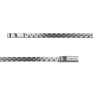 Bracciale da donna DonnaOro Elements in argento maglie morbide EBF11262