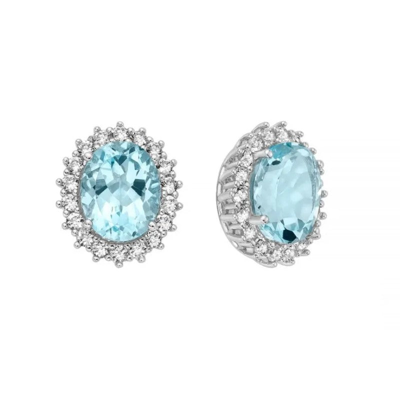 Orecchini da Donna in argento 925 Gemma del Cielo Miluna ERD2967
