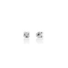 Carica l'immagine nel visualizzatore di Gallery, Orecchini da donna punto luce in oro e diamanti Miluna ERD5068-007G7
