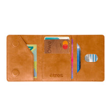 Carica l'immagine nel visualizzatore di Gallery, Portafoglio Smart in pelle Classico Basic Etres ET-CL006

