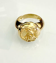 Cargar imagen en el visor de la galería, Anello San Francesco da Paola in Argento placcato oro code 77388
