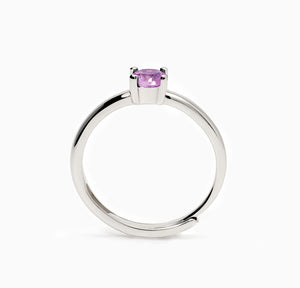Mabina Anillo de mujer de plata con turmalina sintética ISABEL 523405