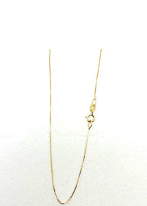 Oro 18 Kt Catenina Veneziana oro giallo cm 45 cod. 72149
