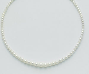 Collana Donna Miluna Oro Bianco 18 Kt Perle  PCL2211