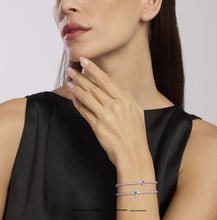 Carica l&#39;immagine nel visualizzatore di Gallery, Bracciale Mabina tennis donna con smeraldo sintetico LOVE AFFAIR 533837

