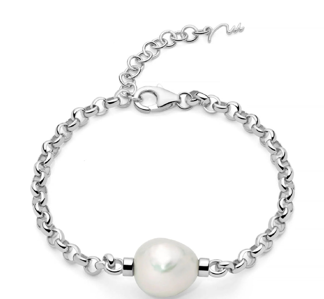 Bracciale donna Miluna Giochi Di Perle in argento con perla PBR3546B