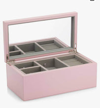 Carica l'immagine nel visualizzatore di Gallery, Pandora Grande portagioie Rosa in Legno con specchio

