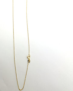 Oro giallo750 catenina rolo' cm 45 od 72480