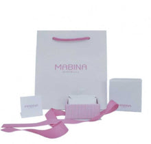 Carica l&#39;immagine nel visualizzatore di Gallery, Bracciale da donna della collezione Mabina Rouge in argento placcato oro con cuore Rosa 533842
