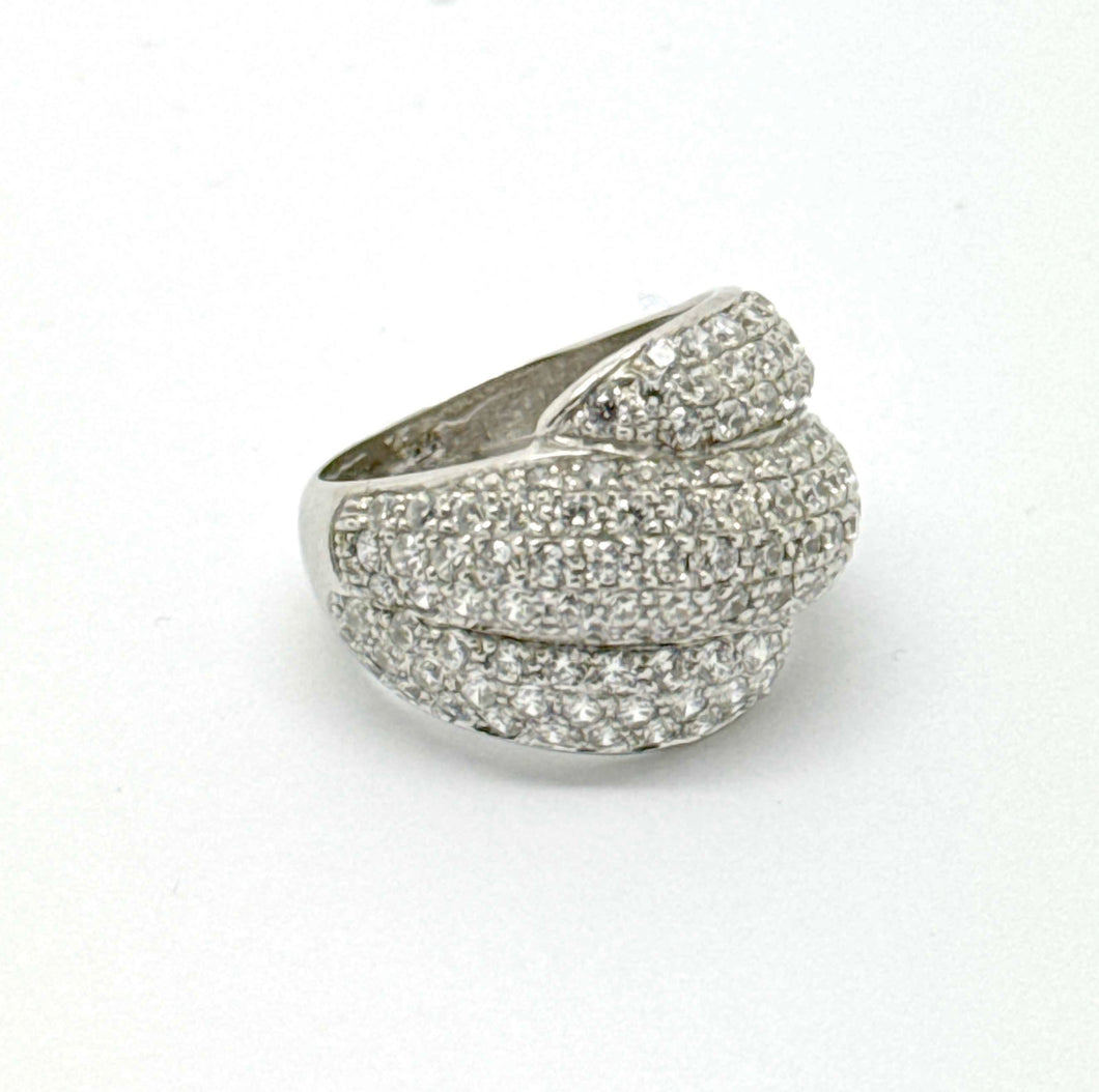 Anillo Rosario Mujer En Plata 25125